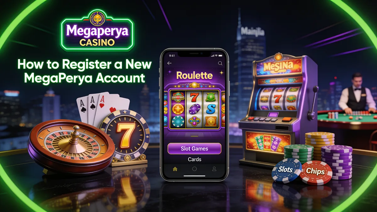 How to Register a New MegaPerya Account — megaperya in the Philippines